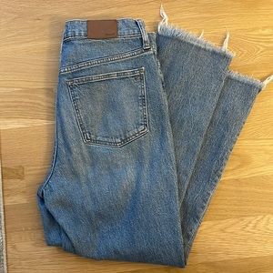 Madewell The Perfect Vintage Jean, Raw Hem